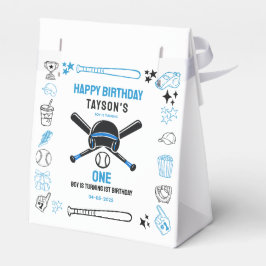 It’s Game Time Baseball 1st Birthday – Fun Kids Geschenkschachtel