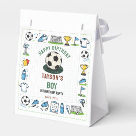 It’s Game Time Soccer 1st Birthday – Fun Kids Geschenkschachtel