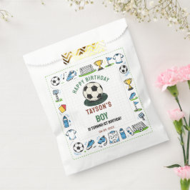 It’s Game Time Soccer 1st Birthday – Fun Kids Geschenktütchen