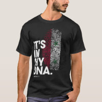 IT_S IN MEIN DNA - Syrien-Flaggen-Shirt Syriens Ro
