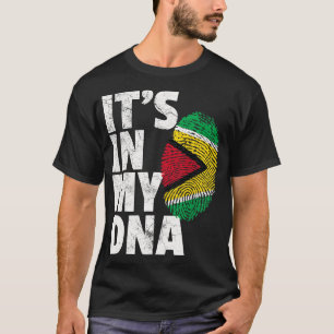 IT_S IN MEINEM DNA-Guyana-Flaggenstaat T-Shirt
