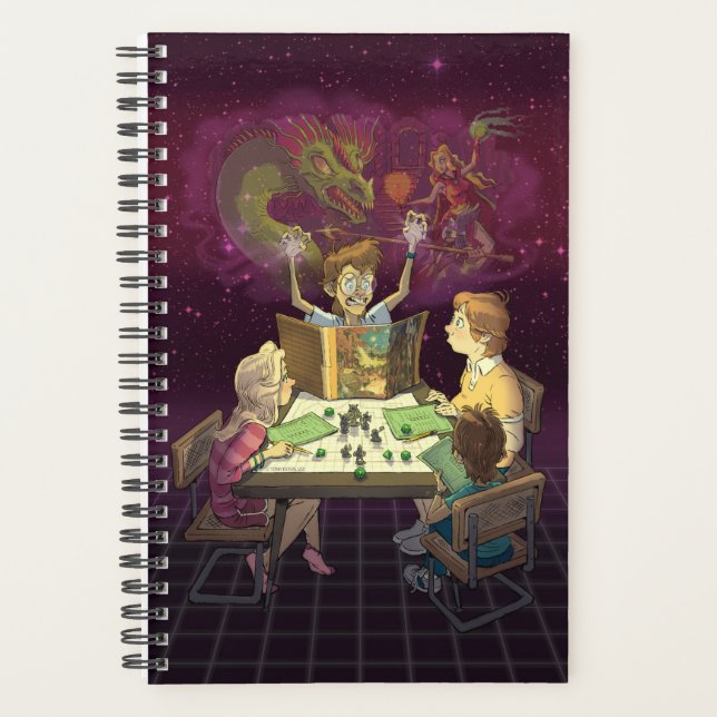 “It’s Just a Fantasy” 5.5 x 8.5" Planner Planer (Vorderseite)