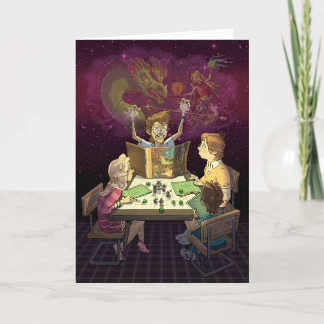 “It’s Just a Fantasy” Greeting Card Karte (Vorderseite)