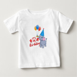 It’s My Birthday cute Elephant toddler T-Shirt