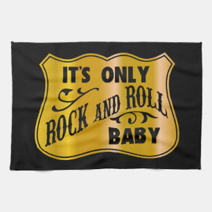 It´s nur Rock-and-Rollbaby Küchentuch