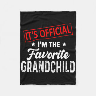 It&# s Offiziell I&# m the favorite grandchild f Fleecedecke