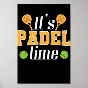 It’s Padel Time Sport Poster