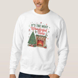 It’s The Most Wonderful Time, Joyful Christmas Sea Sweatshirt