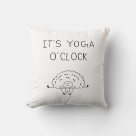 It’s Yoga O’Clock Sheep Kissen