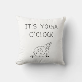 It’s Yoga O’Clock Sheep Kissen