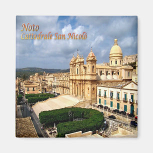IT - Sizilien - Noto - Kathedrale St. Nikolaus Magnet