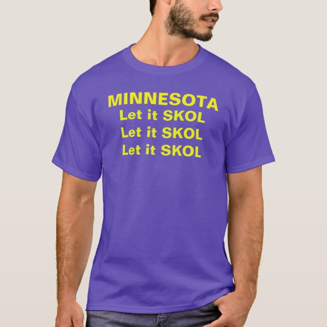 IT SKOL X3 T - Shirt gelassen (Vorderseite)