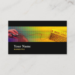 IT Specialist Programmkarte Visitenkarte