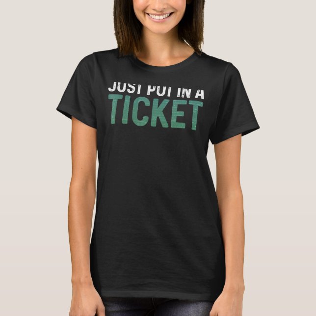 IT-Support-Mitarbeiter des EDV-Helpdesk - Eingeben T-Shirt (Vorderseite)