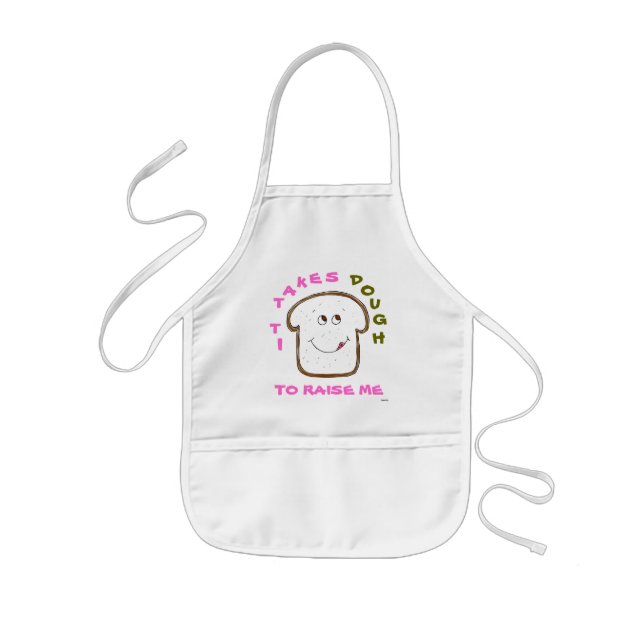 "It take Dough" Animated Girls Baking Kinderschürze (Vorne)
