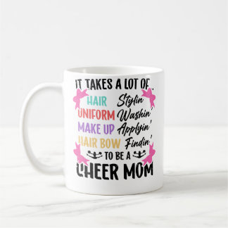 It Takes A Lot To Be A Cheer Mom Funny Cheerleadin Kaffeetasse
