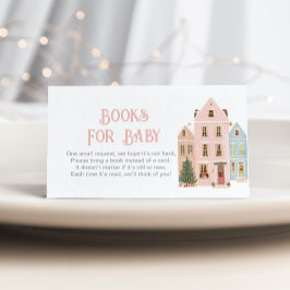 It takes a Village Pink Houses Books for baby  Begleitkarte