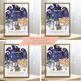 It Takes a Village Universal Sign Suite TEMPLATE Einladung