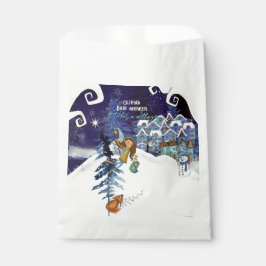 It Takes a Village – Winter Magic Ice Blue Geschenktütchen