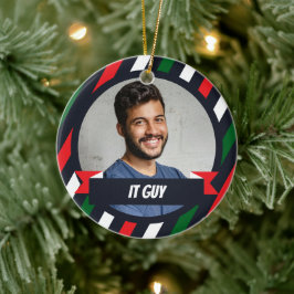 IT-TYP - Büro-Weihnachtsbaum-Ornament Keramik Ornament