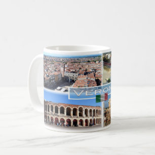 IT Verona - Arena Interne Castelvecchio Brücke Kaffeetasse