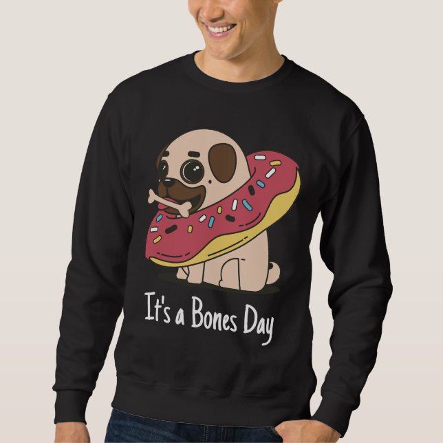 It&x27;s a Bones Day Mops Classic T - Shirt 168 (Vorderseite)