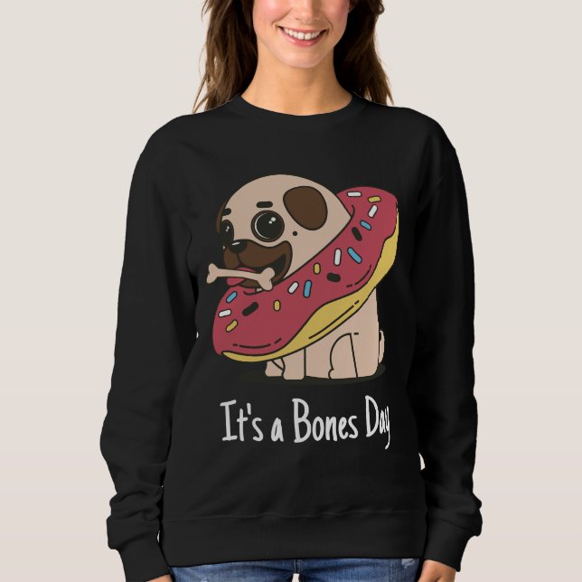 It&x27;s a Bones Day Mops Classic T - Shirt 168 (Vorderseite)