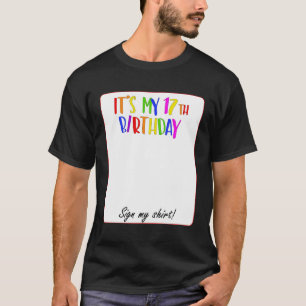 Itâ´S Mein 17. Geburtstag T-Shirt