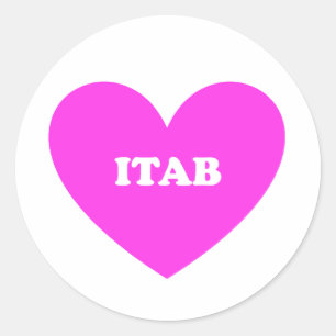 Itab Runder Aufkleber