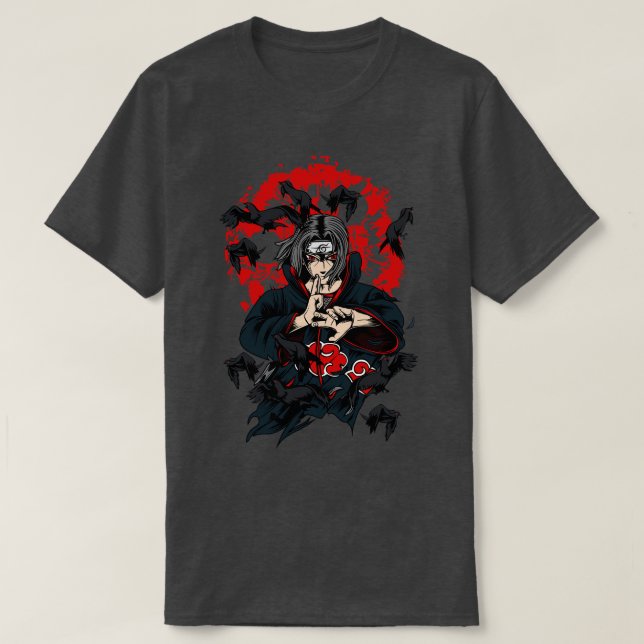 Itachi Genjutsu Fanart T-Shirt (Design vorne)