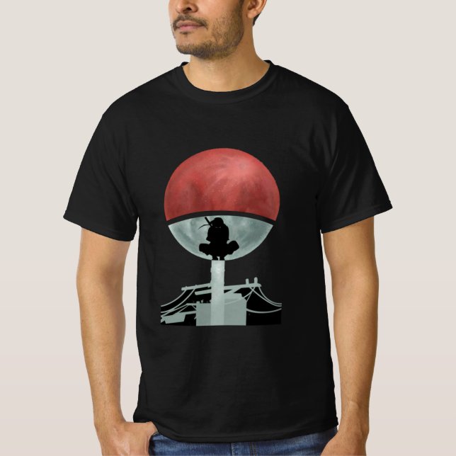 Itachi Uchiwa T-Shirt (Vorderseite)