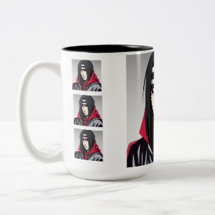 Itachi's Brew: Entfesseln Sie den Power Exklusives Zweifarbige Tasse