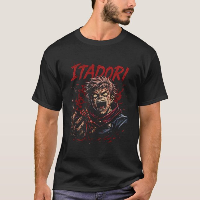 ITADORI – Cursed Fist of Destruction T-Shirt (Vorderseite)