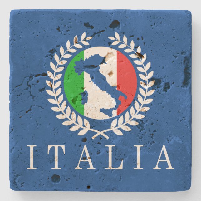 Italia Classico Steinuntersetzer (Vorderseite)