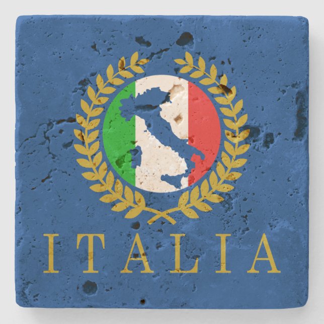 Italia Classico Steinuntersetzer (Vorderseite)