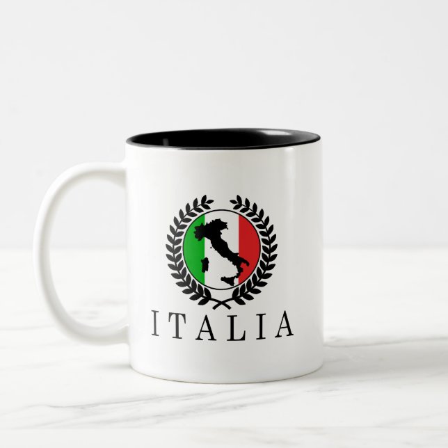 Italia Classico Zweifarbige Tasse (Links)