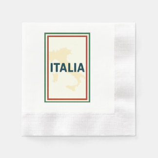 Italia Cocktail Napkin Serviette