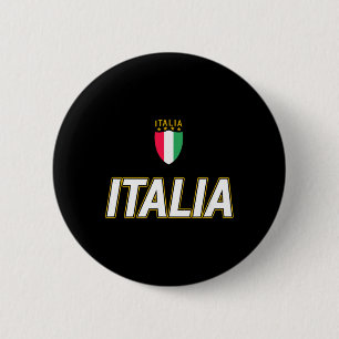 Italia Design, italienischer Fußballtrikot-Stil, I Button