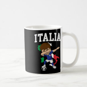 Italia Fußball Junge Italien Italien Flagge Karte Kaffeetasse
