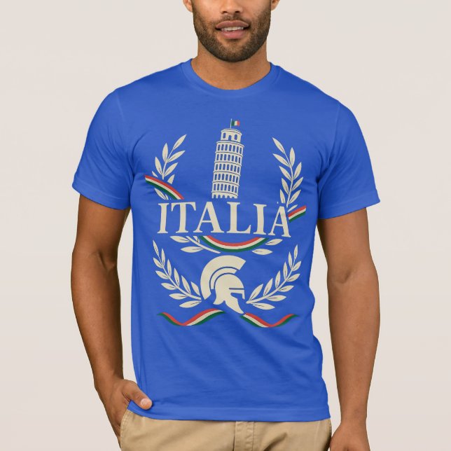 Italia Heritage Wappen T-Shirt (Vorderseite)