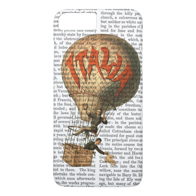 Italia Hot Air Ballon Case-Mate iPhone Hülle (Rückseite)