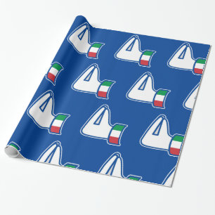 Italia Italia Italiano Hand Gesture Geschenkpapier
