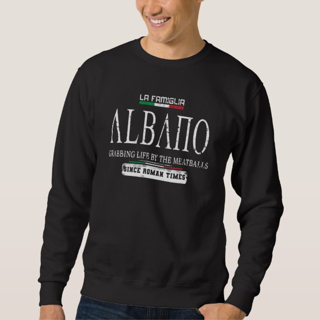 Italia La Famiglia Albano Ristorante La Lanchetta Sweatshirt (Vorderseite)