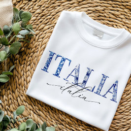 Italia majolica Design, Italienischer Urlaub Moder T-Shirt
