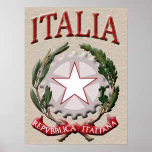 Italia Poster Print