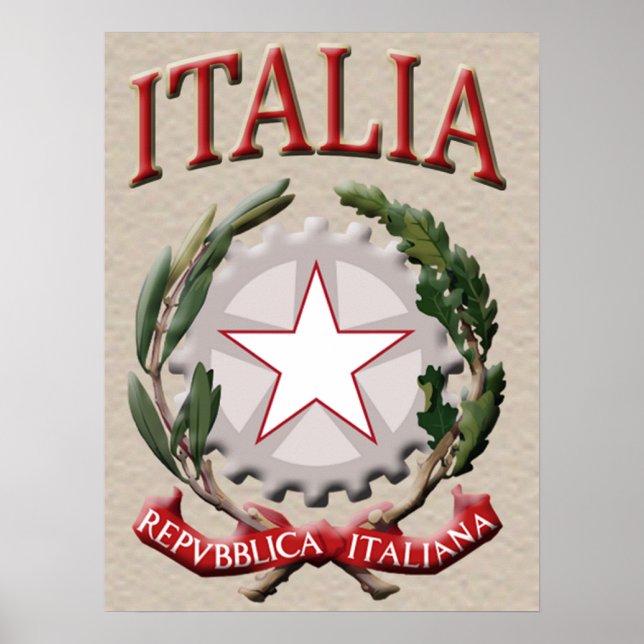 Italia Poster Print (Vorne)