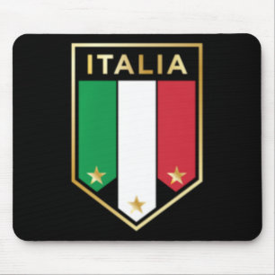 Italia Print - Stolz Italiener - Italienisches Fuß Mousepad