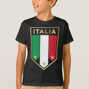Italia Print - Stolz Italiener - Italienisches Fuß T-Shirt