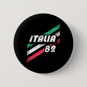 Italia Retro Italienische 80er Jahre Vintage-Look Button