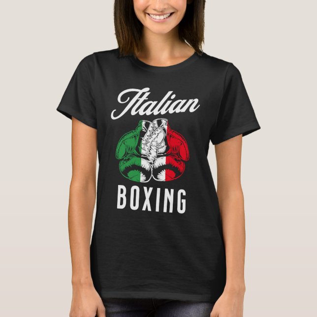 Italian Boxing   Boxing  3 T-Shirt (Vorderseite)